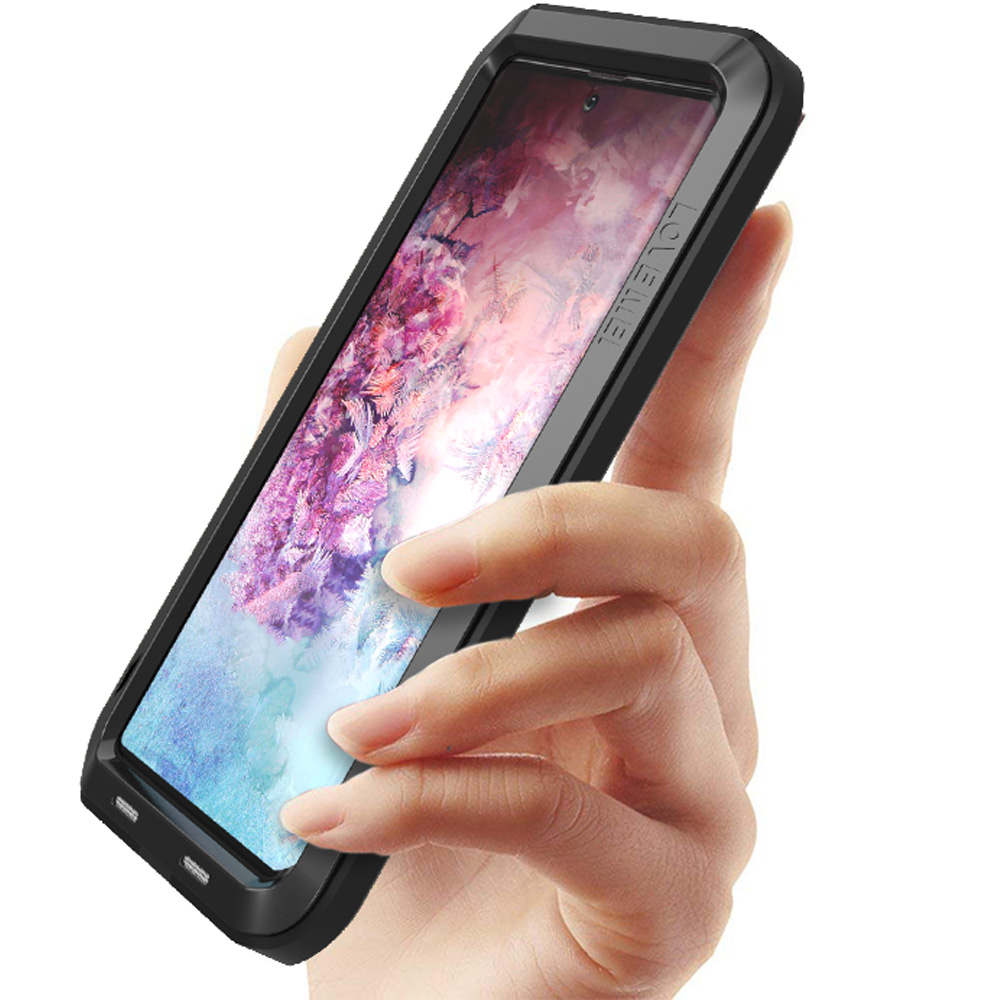 Oryginalne Pancerne Etui marki LOVE MEI z serii Powerful dla  Samsung Galaxy Note 10 Plus